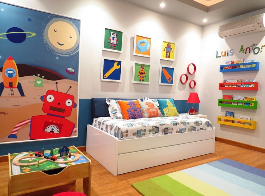 Kids colorful bedroom 9910d