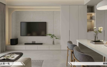 在21坪裡，展開一家兩人的亮白北歐日常