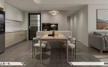 柔弧凝光，展開一家三口的北歐日常