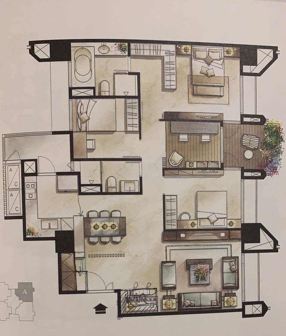 建商提供的格局圖 69f5d