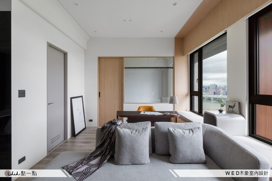 iDiD點一點室內設計 - Muse Design Awards得獎作品:巧用空間優勢 打造明亮溫暖的現代北歐宅