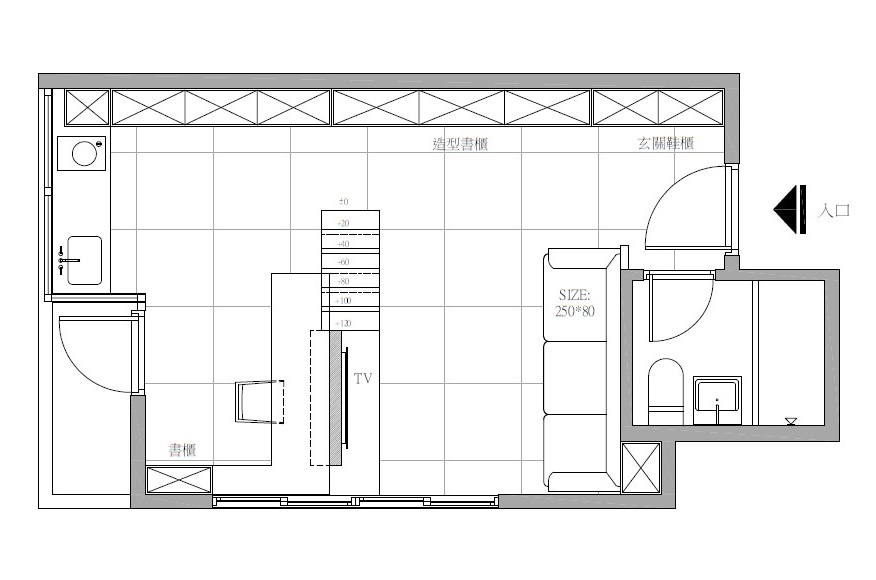 Idid點一點室內設計 溫潤與俐落的結合9坪夾層住宅