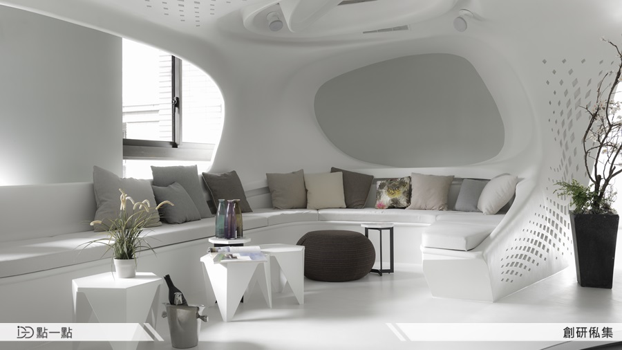 Idid點一點室內設計 純白流動空間感打造居家生活的無限可能