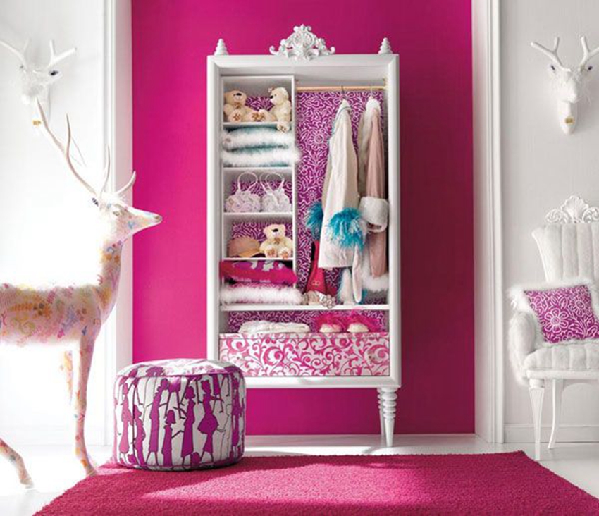 Charming and opulent Pink girls room Altamoda Girl 2 ce501