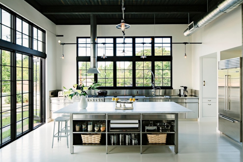 black and white kitchen 851c0