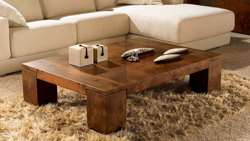  rustic wooden coffee table 7551e