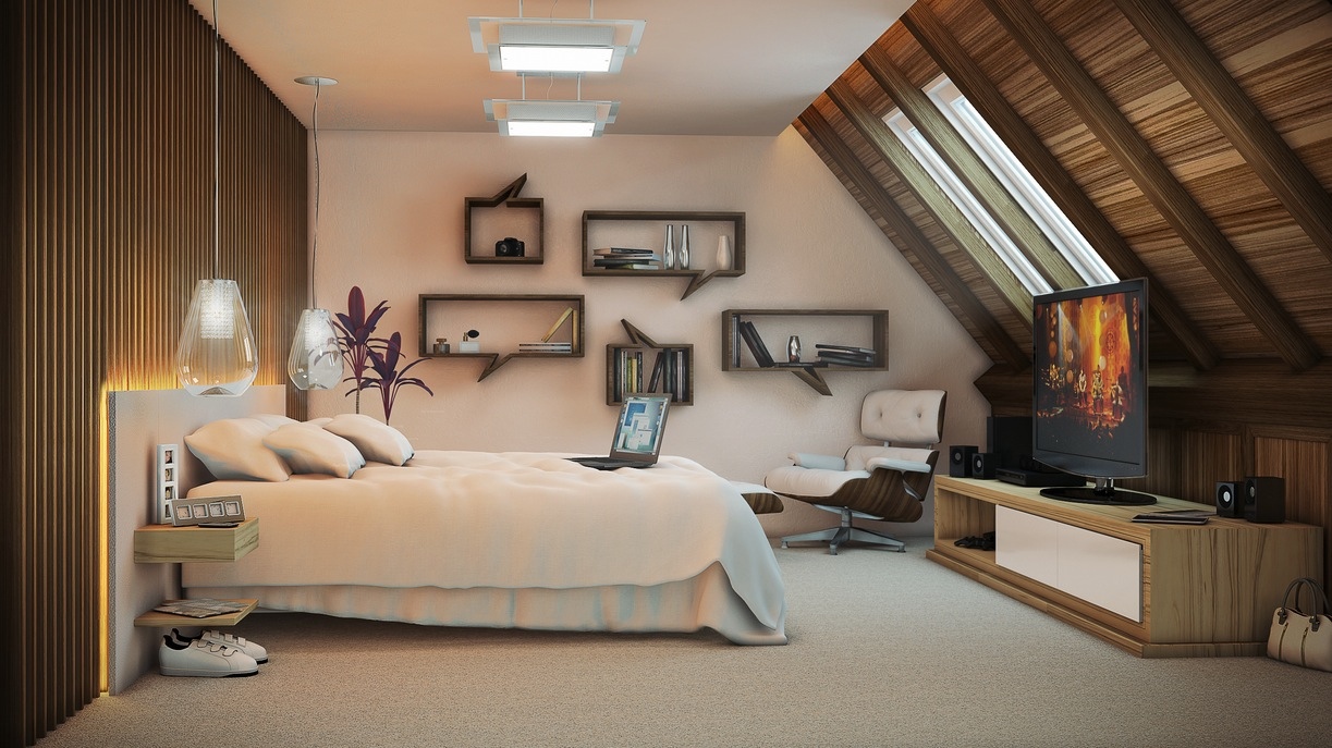 artist bedroom attic 2c91c