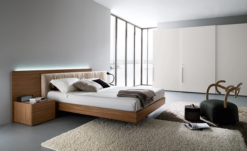 Contemporary Floating Bed Design 8ca7d